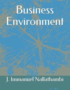 Business Environment - Immanuel Nallathambi, J.