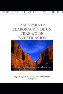 Pasos Para La Elaboración de Un Trabajo de Investigación - Molina, José Ramón