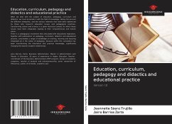 Education, curriculum, pedagogy and didactics and educational practice - Sáenz Trujillo, Jeannette; Barrios Zarta, Jairo