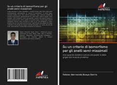 Su un criterio di isomorfismo per gli anelli semi-massimali - Anaya Sierra, Fabian Hernando