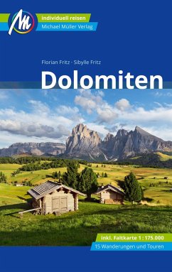 Cover Dolomiten Reiseführer Michael Müller Verlag 