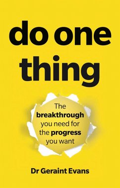 Do One Thing (eBook, ePUB) - Evans, Geraint