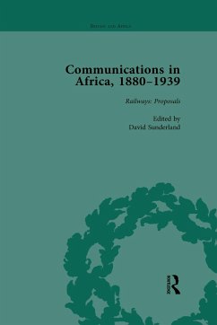 Cover Communications in Africa, 1880-1939, Volume 1