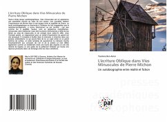 L'écriture Oblique dans Vies Minuscules de Pierre Michon