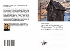 L'écriture Oblique dans Vies Minuscules de Pierre Michon - Ben Amor, Yasmine