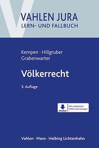 Völkerrecht - Kempen, Bernhard; Hillgruber, Christian; Grabenwarter, Christoph