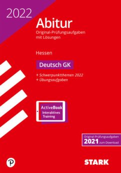 Cover STARK Abiturprüfung Hessen 2022 - Deutsch GK, m. 1 Buch, m. 1 Beilage