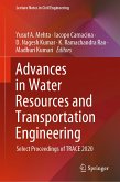 Advances in Water Resources and Transportation Engineering (eBook, PDF)