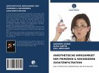 ANÄSTHETISCHE WIRKSAMKEIT DER PRIMÄREN & SEKUNDÄREN ZUSATZINFILTRATION