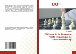 Philosophie du langage à l'école linguistique de Saint-Pétersbourg - Debacker, Luc