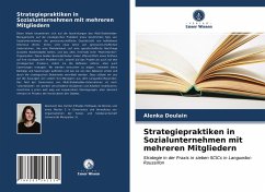 Strategiepraktiken in Sozialunternehmen mit mehreren Mitgliedern - Doulain, Alenka