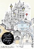 Städte Häuser Burgen II - Malbuch für Erwachsene - Skizzen der Welt