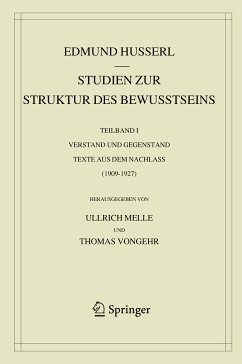 Studien zur Struktur des Bewusstseins (eBook, PDF) - Husserl, Edmund