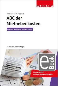 ABC der Mietnebenkosten (eBook, PDF) - Moersch, Karl-Friedrich
