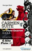 &quote;Carmen&quote; Suite for Flute Quartet (G Alto Flute) (eBook, ePUB)