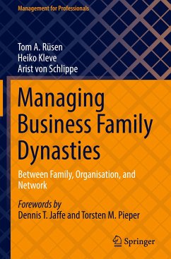 Managing Business Family Dynasties - Rüsen, Tom A.;Kleve, Heiko;Schlippe, Arist von