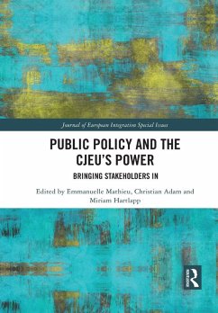 Cover Public Policy and the CJEU's Power
