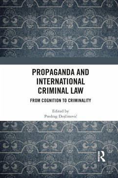 Propaganda and International Criminal Law - Doj&