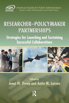 Cover Researcher-Policymaker Partnerships
