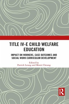 Title IV-E Child Welfare Education