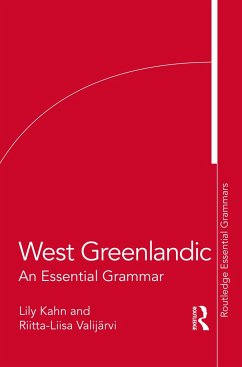 West Greenlandic - Kahn, Lily; Valijarvi, Riitta-Liisa