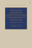 The Hague Judgments Convention and Commonwealth Model Law (eBook, ePUB)