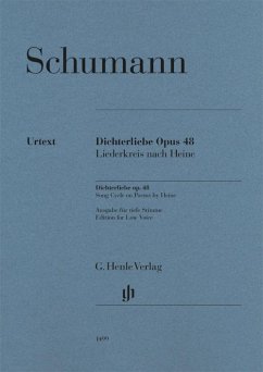 Schumann, Robert - Dichterliebe op. 48 (Tiefe Stimme)