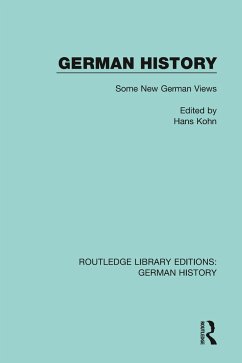 German History - Kohn, Hans