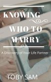 Knowing Who To Marry (eBook, ePUB)