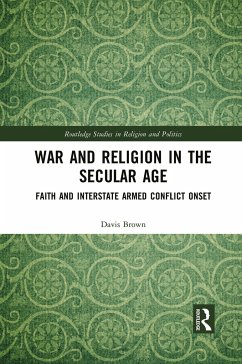 War and Religion in the Secular Age - Brown, Davis