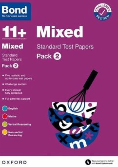 Bond 11+: Bond 11+ Mixed Standard Test Papers: Pack 2: For 11+ GL assessment and Entrance Exams - Bond 11+; Various