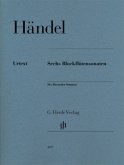 Georg Friedrich Händel - Sechs Blockflötensonaten