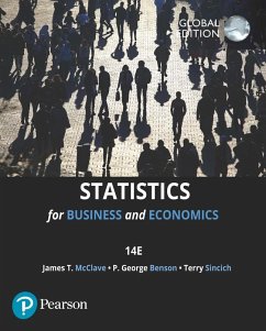 Statistics for Business & Economics, Global Edition - McClave, James; Benson, P.; Sincich, Terry