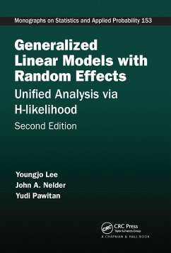 Generalized Linear Models with Random Effects - Lee, Youngjo; Nelder, John A; Pawitan, Yudi