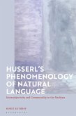 Husserl's Phenomenology of Natural Language (eBook, PDF)
