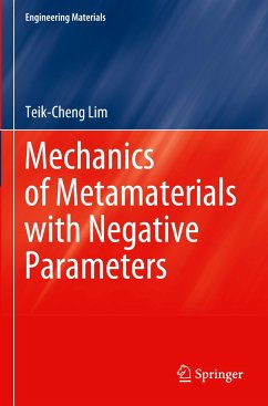 Mechanics of Metamaterials with Negative Parameters - Lim, Teik-Cheng