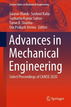 Advances in Mechanical Engineering (eBook, PDF)