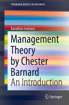 Management Theory by Chester Barnard (eBook, PDF) - Isomura, Kazuhito