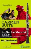 &quote;Carmen&quote; Suite for Clarinet Quartet (Clarinet 2) (eBook, ePUB)