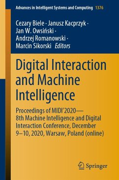 Digital Interaction and Machine Intelligence (eBook, PDF)