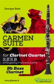 "Carmen" Suite for Clarinet Quartet (Bass) (eBook, ePUB)