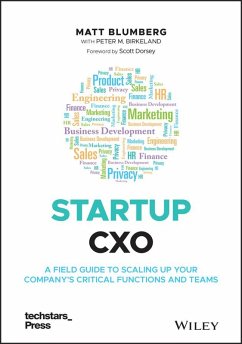 Startup CXO (eBook, ePUB) - Blumberg, Matt; Birkeland, Peter M.