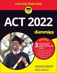 ACT 2022 For Dummies with Online Practice (eBook, PDF) - Hatch, Lisa Zimmer; Hatch, Scott A.