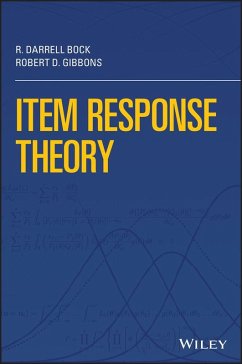 Item Response Theory (eBook, PDF) - Bock, R. Darrell; Gibbons, Robert D.