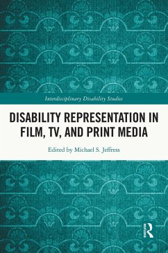 Cover Disability Representation in Film, TV, and Print Media (eBook, PDF)