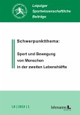 Leipziger Sportwissenschaftliche Beiträge (eBook, PDF)