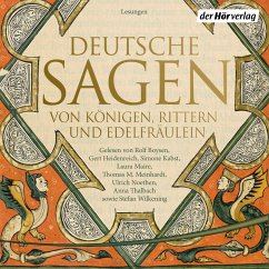 Deutsche Sagen von Königen, Rittern und Edelfräulein (MP3-Download) - Bechstein, Ludwig; Brüder Grimm