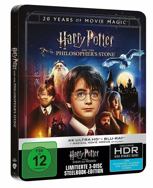 Harry Potter und der Stein der Weisen Jubiläums-Edition (4K UHD)