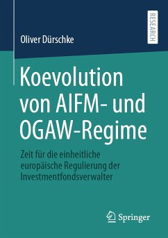 Koevolution von AIFM- und OGAW-Regime (eBook, PDF) - Dürschke, Oliver