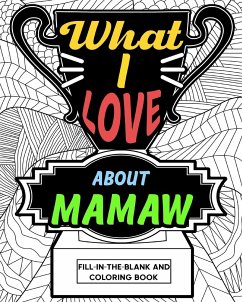 What I Love About Mamaw Coloring Book - Paperland